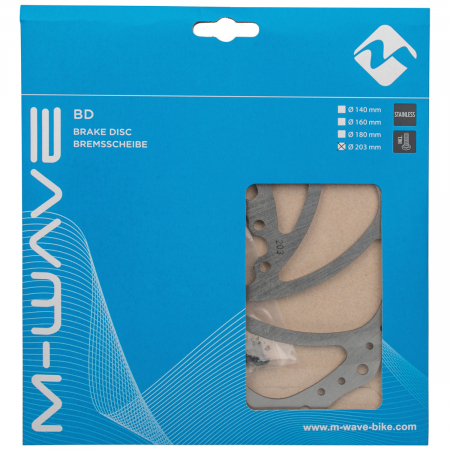 Piese biciclete - Disc Frana M-WAVE BD -203 mm