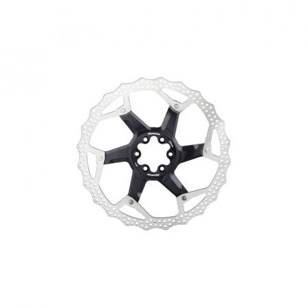 Ciclism - Disc frana Reverse Discrotor 203mm aluminiu/otel negru