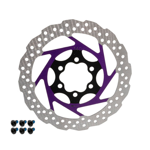 Componente franare - Disc frana trotineta electrica 140mm 6H V2