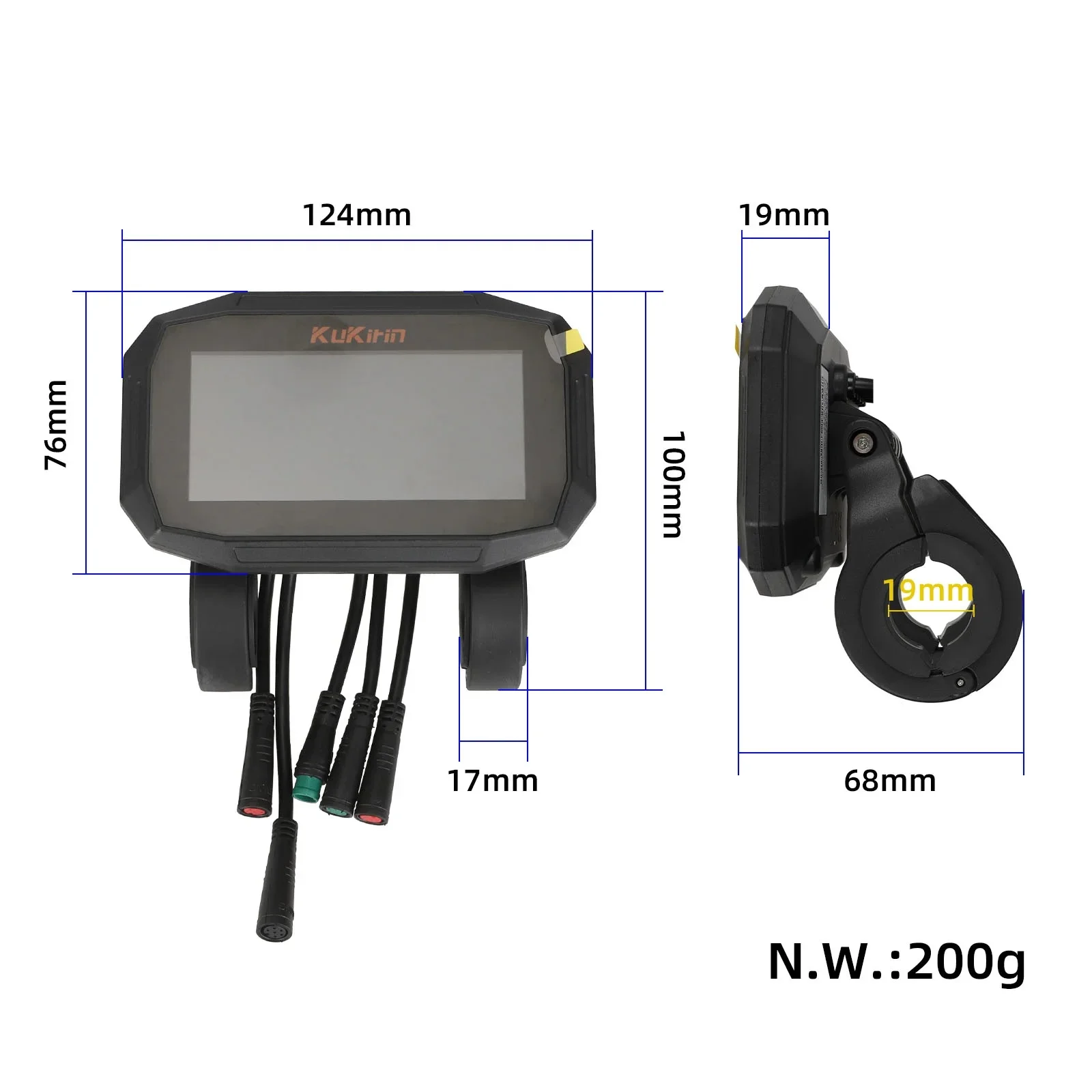 Display color trotineta electrica Kukirin G2 Max [3]