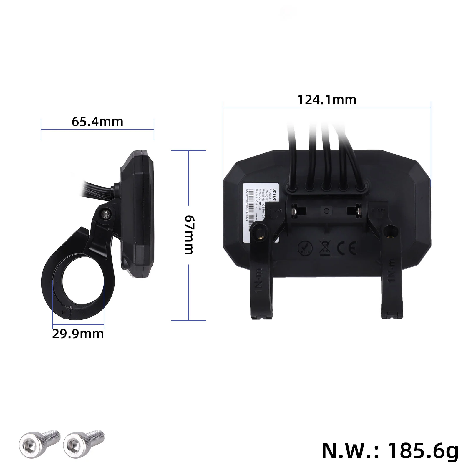 Display color trotineta electrica Kukirin G3 Pro [5]