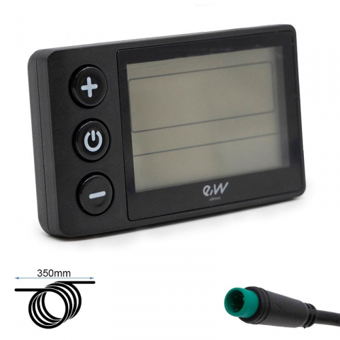 Piese trotinete electrice - Display pentru trotineta/bicicleta electrica S866 cu mufa impermeabila