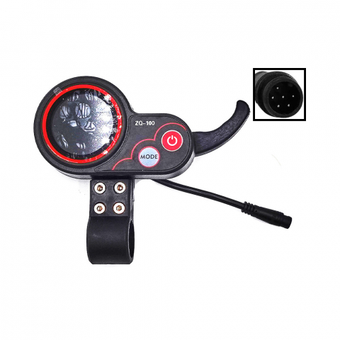 Piese trotinete electrice - Display trotineta electrica ZQ-100 cu 6 pini