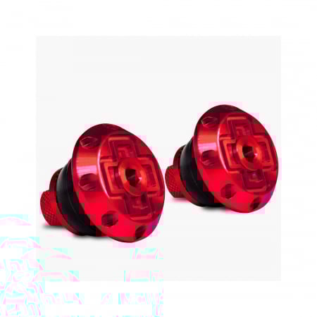 Ciclism - Dopuri de ghidon Muc-Off Disco Bar End Plugs Rosu