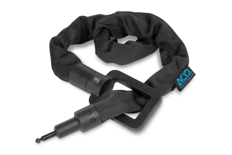 Ciclism - EXTENSIE ANTIFURT ACID CHAIN SOLID 100 FOR LATCH 6078 100cm