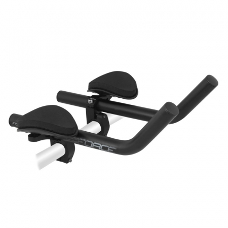 Piese biciclete - Extensie ghidon Force Crono top aluminiu negru mat