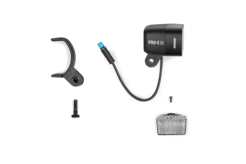FAR ACID E-BIKE FRONT LIGHT PRO-E 80 X-CONNECT Negru/Argintiu [1]