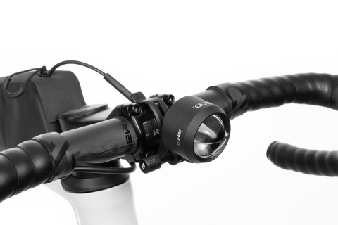 FAR E-BIKE ACID FRONT LIGHT PRO-E 150 POWERBANK Negru/Argintiu [2]