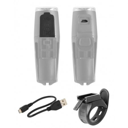 Far fata Force Shark USB 500Lm Negru Negru [1]