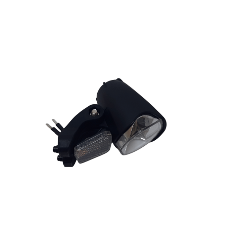 Lumini bicicleta - Far fata LED, 70 Lux, 12V, pentru furca Suntour CR NEX, negru