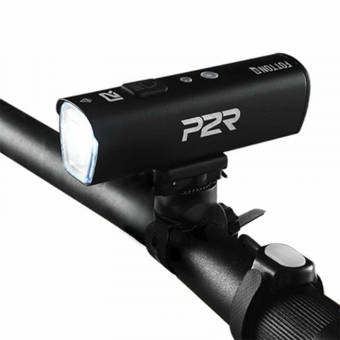 Accesorii biciclete - Far fata P2R FOTTON 1000 (USB), Negru