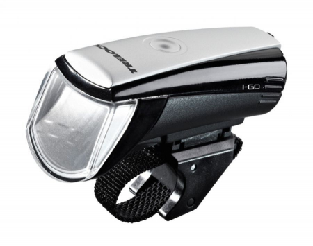 Accesorii biciclete - Far fata Trelock LS 750 I-go Batt Dragon, baterii 3AA, 15-30 Lux, VarioTex ZL700