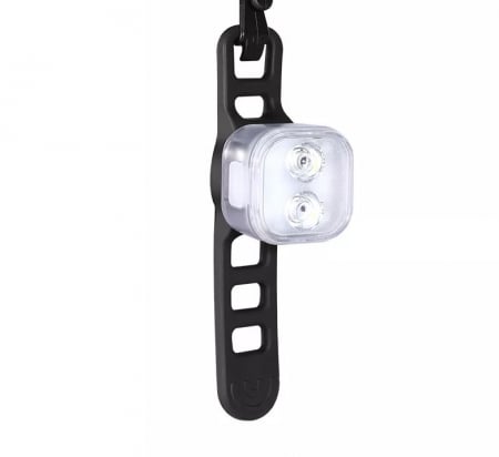Ciclism - Far Led Bicicleta Gaciron W07W, Putere 20 Lumeni, Incarcare USB, Baterie 200 mAh, 6 moduri iluminare, Impermeabilitate IPX4