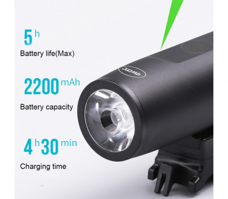 Far Led bicicleta/ trotineta electrica TX300 - 300 Lumeni [1]