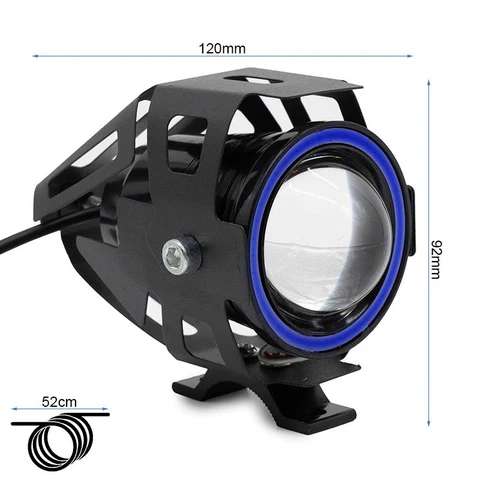 Far led trotineta electrica 12-60V ALBASTRU [3]