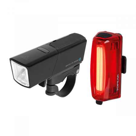Ciclism - Faruri Set Topeak PowerLite BT Combo TMS102BT - Negru