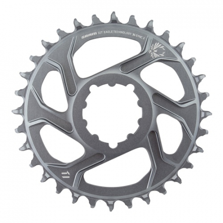 Ciclism - Foaie angrenaj Sram X-Sync2 Eagle 12vit, 32T DirectMount, offset6, Alu CNC, 90gr