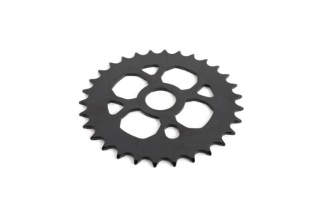 Foaie pedalier BMX 30T, negru [1]