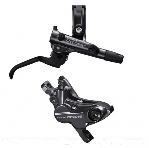 Frane pe disc - FRANA DISC HIDRAULICA SHIMANO DEORE BL-M6100/BR-M6120 SPATE, PLACUTE METALICE