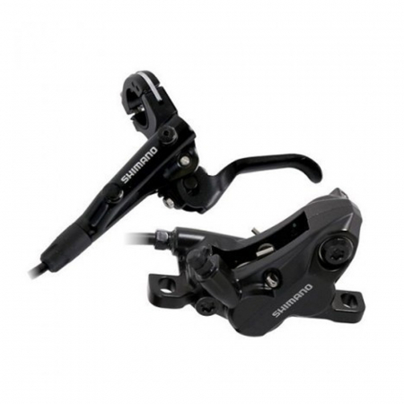 Frane pe disc - Frana Disc Hidraulica Shimano Deore MT501 - Stanga-Fata, Negru