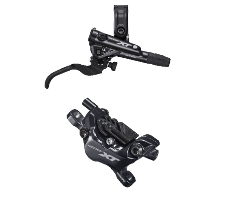 Ciclism - FRANA DISC HIDRAULICA SHIMANO DEORE XT BL-M8100/BR-M8120 SPATE, PLACUTE METAL/RADIATOR
