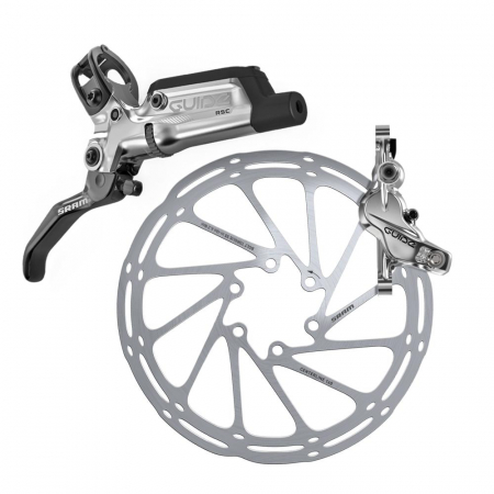 Frane pe disc - Frana Disc Hidraulica Sram Guide Rsc Fata-Stanga, L950, neagra, rotor+adaptor separat