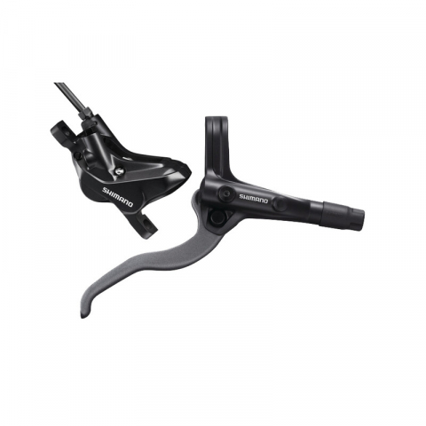 Frane pe disc - FRANA DISC SHIMANO BL-MT401(R) BR-MT420(R) LEVIER ARGINTIU 1700MM NEGRU Spate / J-Kit / Placute resin