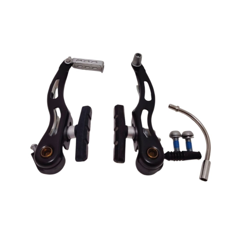 Ciclism - Frana spate HJ-6023S BK 110x55mm, negru