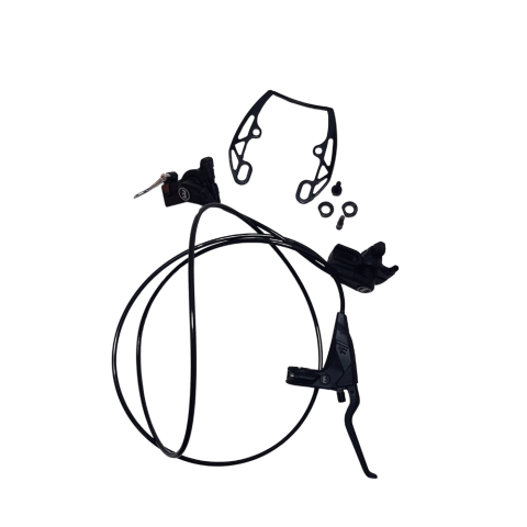 Ciclism - Frana spate Magura HS11 Pure, 1850 mm, rotor 180 mm, maneta 4 degete, dreapta, EVO II, cu inel de fixare si booster