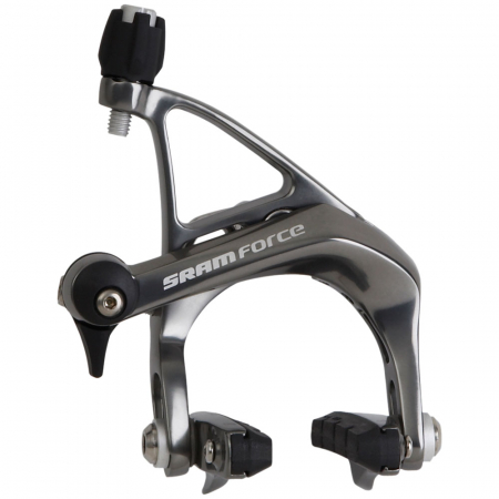 Ciclism - Frane cursiera Sram Force, fata+spate, ajustabile, gri-anodizat