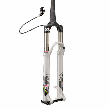Furca Bicicleta Rockshox Sid Xx Wc D-Air, X-Remote,PM, alba [1]