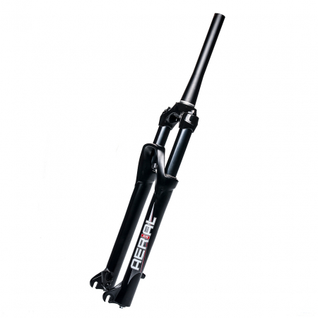 Piese biciclete - Furca Bicicleta Rst Aerial 27,5 Mlc, offset43, DiscPM(max.180), neagra