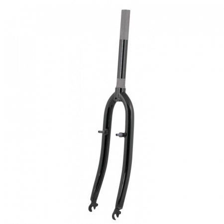 Piese biciclete - Furca Force MTB 26 Ahead 1.1/8 Fe negru lucios