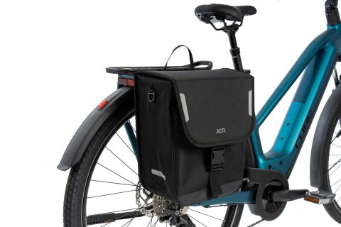 GEANTA ACID PANNIER BAG CITY 15 CLASSIC SMLINK BLACK 15L [3]