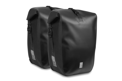 Rucsaci si borsete ciclism - GEANTA ACID PANNIER BAG PURE 20/2 SMLINK 2.0 Negru