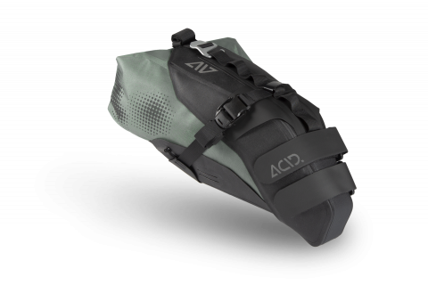 Ciclism - GEANTA ACID SADDLE PACK PRO 11 NEGRU-VERDE