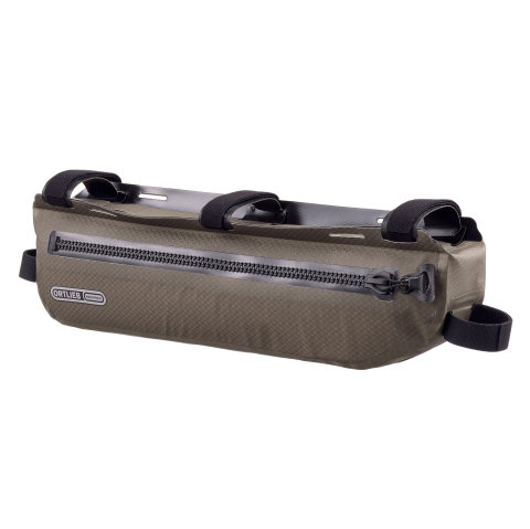 Echipament ciclism - GEANTA CADRU ORTLIEB FRAME-PACK TOPTUBE 3L Dark sand