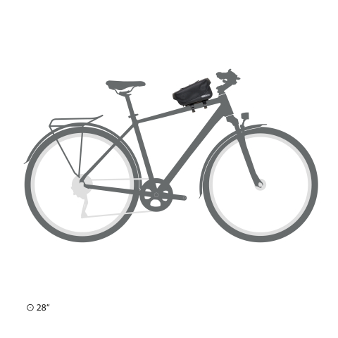 GEANTA CADRU ORTLIEB TOPTUBE-BAG 1.5L Black [4]