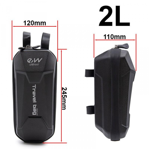 Accesorii trotinete electrice - Geanta cu prindere Velcro pentru biciclete si trotinete electrice 2L