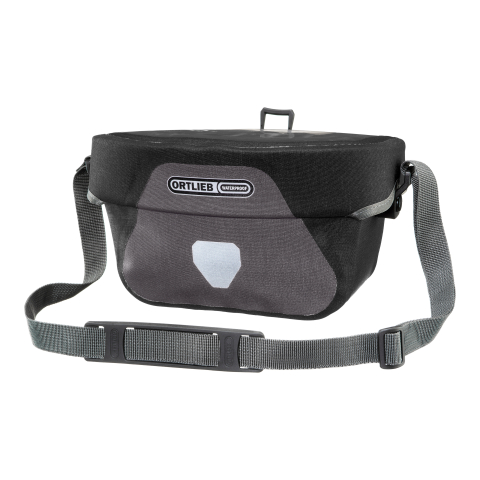 Echipament ciclism - GEANTA GHIDON ORTLIEB ULTIMATE PLUS 5L Granite - black