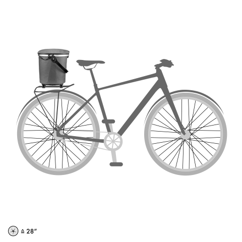 GEANTA GHIDON ORTLIEB UP-TOWN RACK URBAN 17.5L Pepper [4]