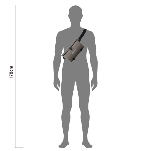 GEANTA GHIDON ORTLIEB VELO-SLING 3L Dark sand [4]
