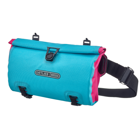 Echipament ciclism - GEANTA GHIDON ORTLIEB VELO-SLING CYBER 3L Cyber blue / cyber pink