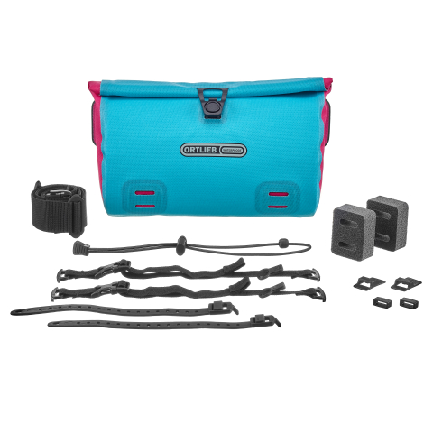 GEANTA GHIDON ORTLIEB VELO-SLING CYBER 3L Cyber blue / cyber pink [1]