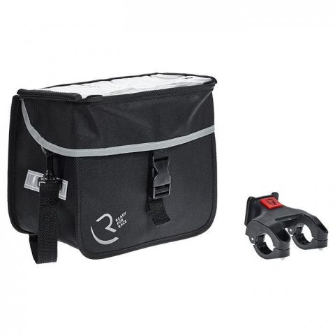 Ciclism - GEANTA GHIDON RFR CLICK&GO NEGRU