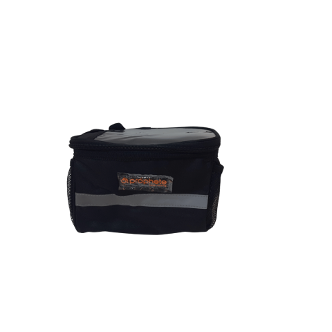 Ciclism - Geanta pentru ghidon ED, cu compartiment pentru harta, negru