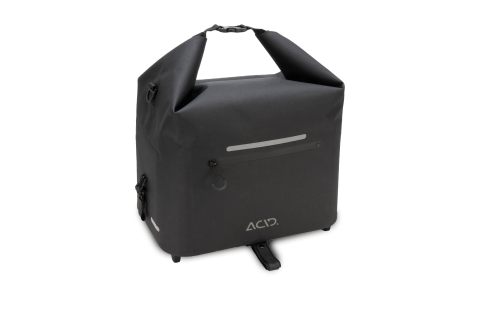 Ciclism - GEANTA PORTBAGAJ ACID FRONT CARRIER BAG PRO 40 HIC RILINK Negru