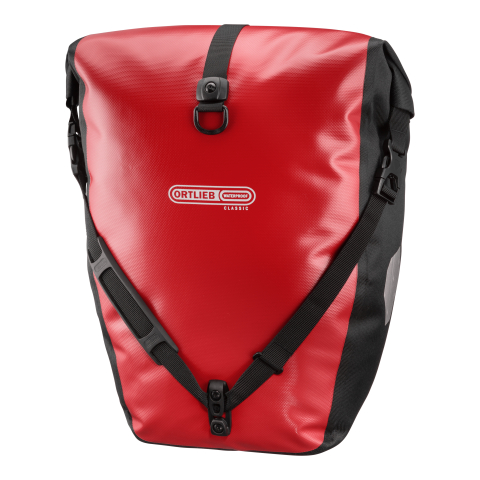 Echipament ciclism - GEANTA PORTBAGAJ ORTLIEB BACK-ROLLER 40L Red - black