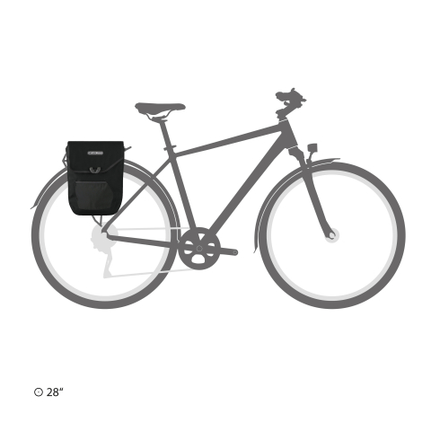 GEANTA PORTBAGAJ ORTLIEB PEDAL-MATE 16L Black [4]