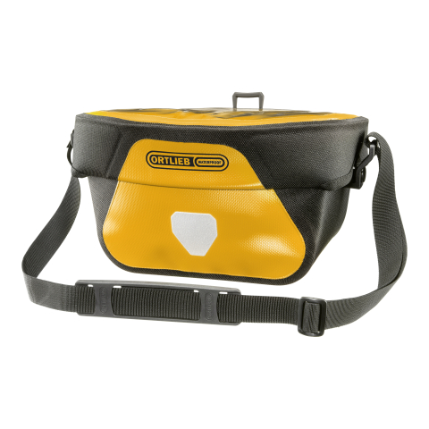 Echipament ciclism - GEANTA PORTBAGAJ ORTLIEB ULTIMATE 5L Sunyellow - black